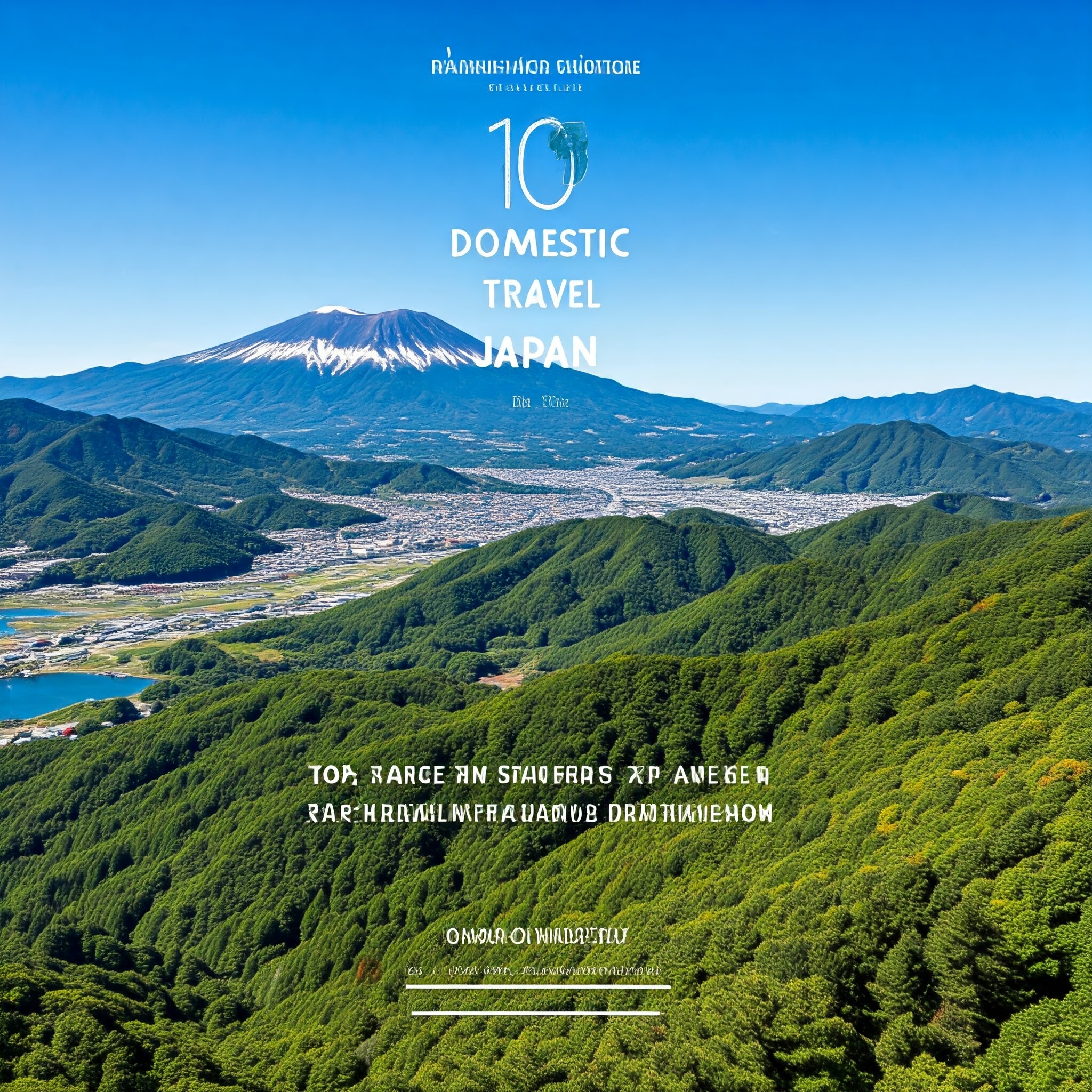 国内旅行におすすめの旅先ランキング10選